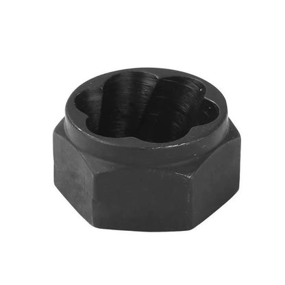 10-Piece Hexagonal Screw Extractor and Threading Tool Kit for Broken Nut and Bolt Removal