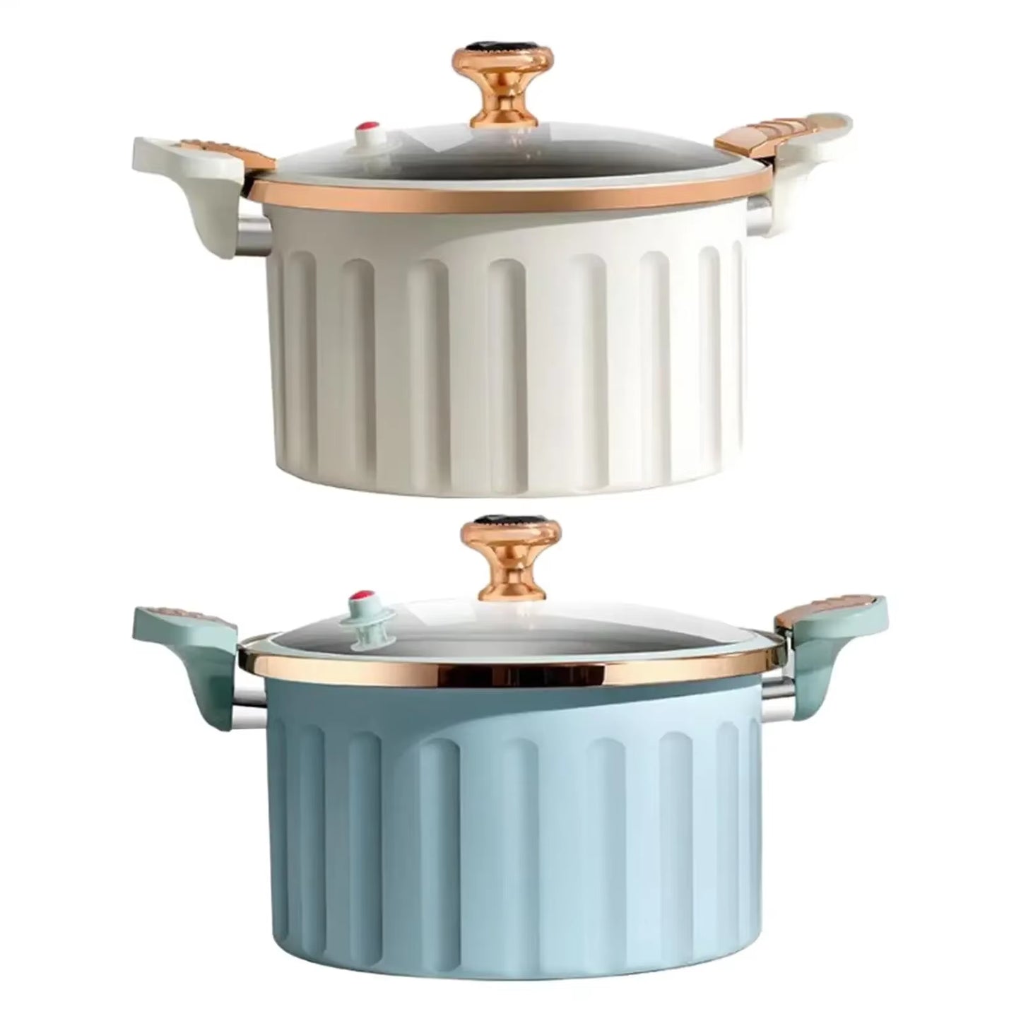 Discover the 8L Korean Enamel Micro Pressure Pot - Your Ultimate Non-Stick Soup & Stew Companion with Innovative Double Ear Design