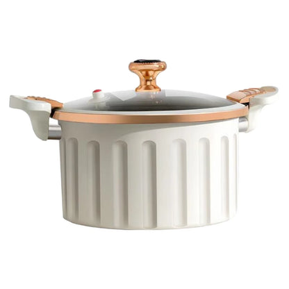 Discover the 8L Korean Enamel Micro Pressure Pot - Your Ultimate Non-Stick Soup & Stew Companion with Innovative Double Ear Design