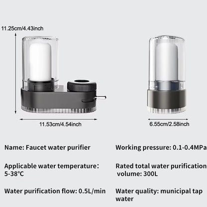 Revolutionary Tap Water Purifier: Transform Your Kitchen Faucet into a Powerful Filtration System for Clean, Refreshing Water!