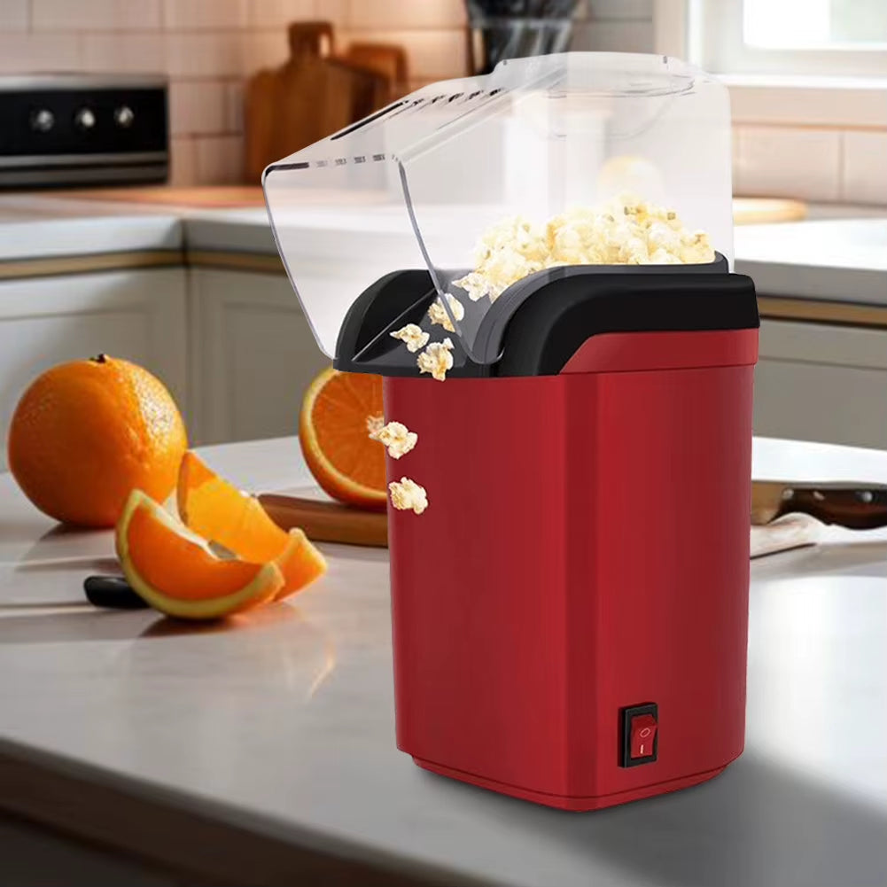 Experience Movie Night Magic with Our High-Speed Mini Electric Popcorn Machine - Perfect for Quick, Guilt-Free Snacking!