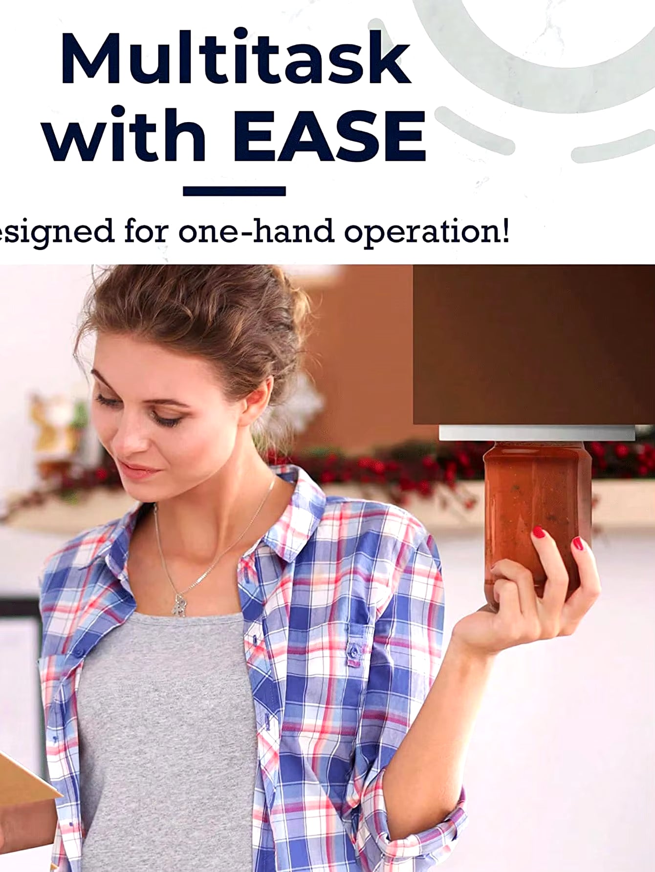 Effortless Opening: 1Pc Circular Can Opener for Your Kitchen and Dining Needs