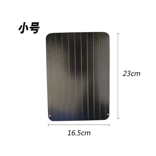 Aluminum Alloy Rapid Defrosting Tray - The Ultimate Quick Thawing Solution for Steak, Fish, Fruits & Meat