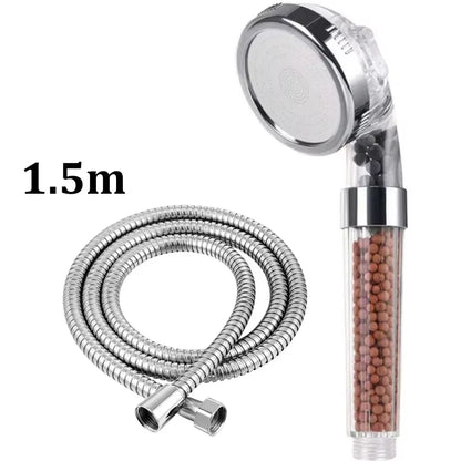 Transform Your Shower Experience with Our 3-Function High Pressure Water Saving Handheld Rainfall Shower Head!