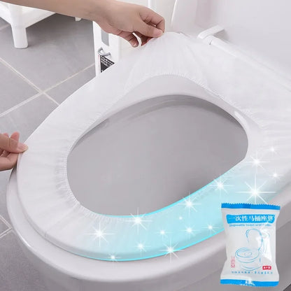 Sterile Disposable Toilet Seat Covers - Portable & Travel-Friendly Lavatory Accessories for Hotels, Camps, and More!
