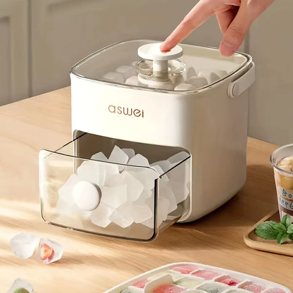 Revolutionize Your Refreshments with the 48-Cube Ice Maker - Effortless Ice Production for Perfectly Chilled Drinks and DIY Frozen Delights!