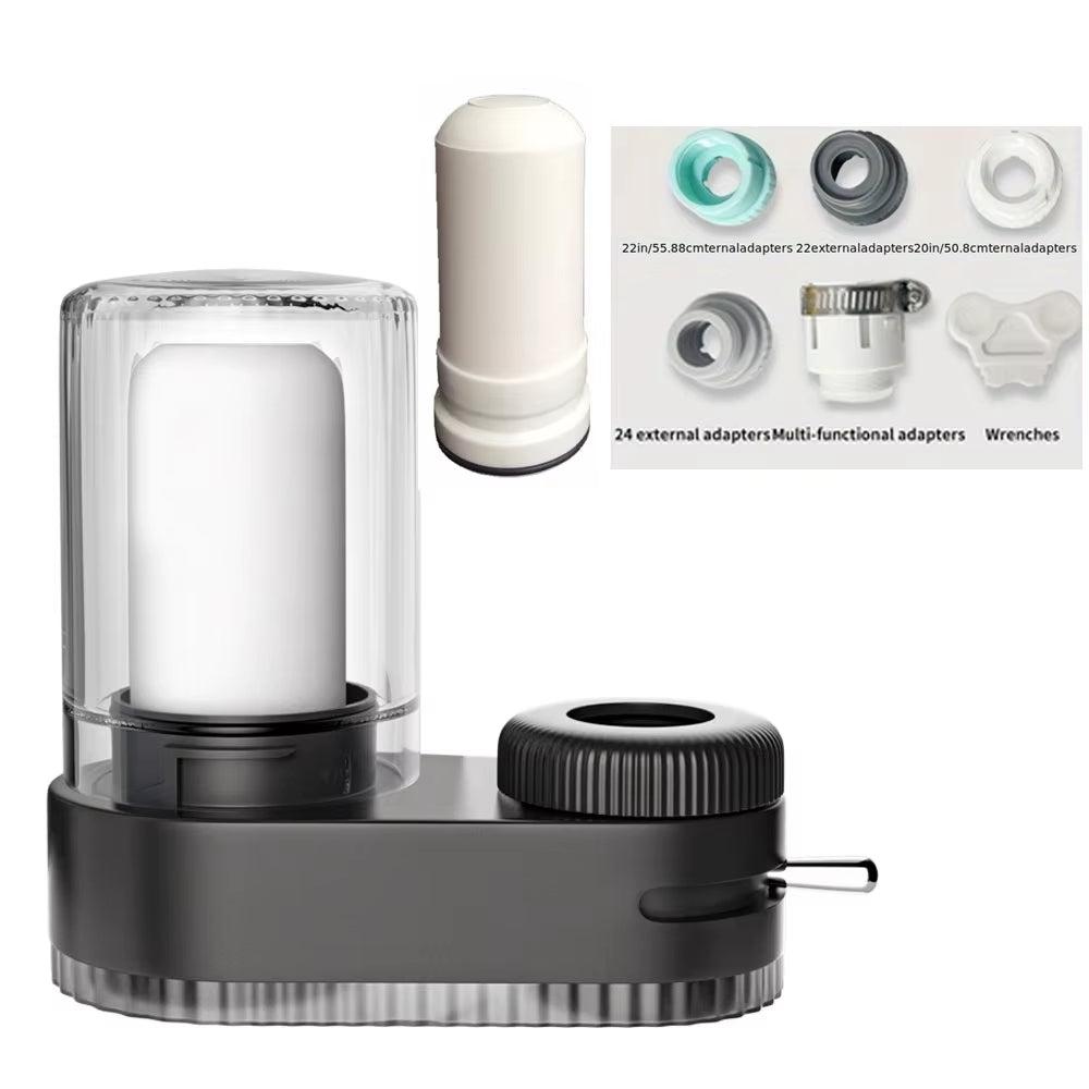 Revolutionary Tap Water Purifier: Transform Your Kitchen Faucet into a Powerful Filtration System for Clean, Refreshing Water!