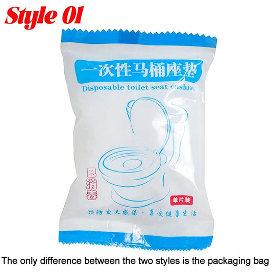 Sterile Disposable Toilet Seat Covers - Portable & Travel-Friendly Lavatory Accessories for Hotels, Camps, and More!
