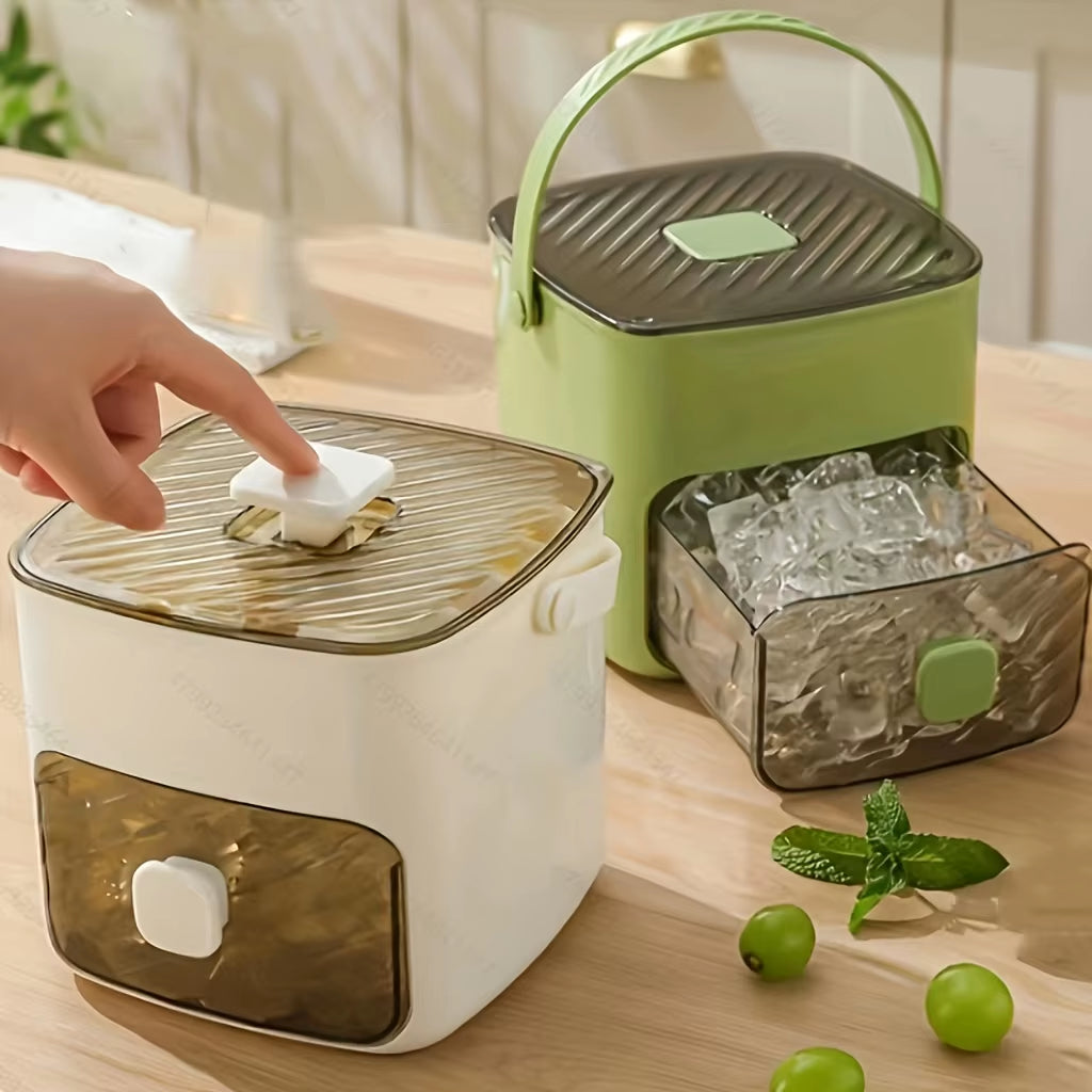 Revolutionize Your Refreshments with the 48-Cube Ice Maker - Effortless Ice Production for Perfectly Chilled Drinks and DIY Frozen Delights!