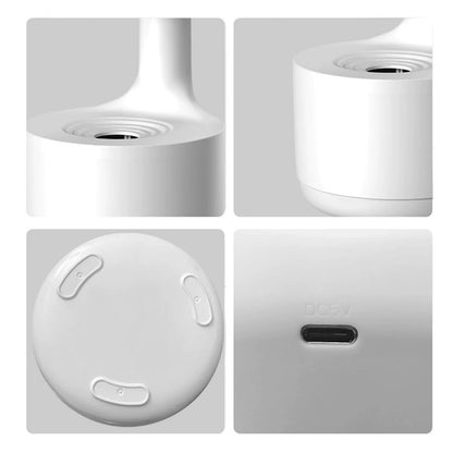 Transform Your Space with the 800ML LED Display Gravity Water Droplets Diffuser & Humidifier - Perfect Cool Fogger for Office and Bedroom