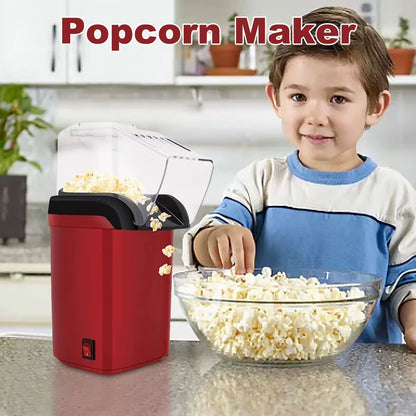 Experience Movie Night Magic with Our High-Speed Mini Electric Popcorn Machine - Perfect for Quick, Guilt-Free Snacking!