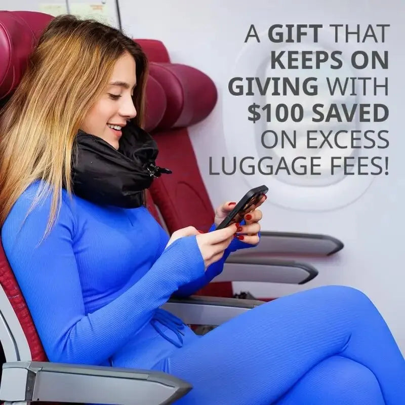 Transform Your Travel Experience with Our Fillable Travel Pillowcase Organizer - The Ultimate Carryable Travel Bag and Neck Pillow!