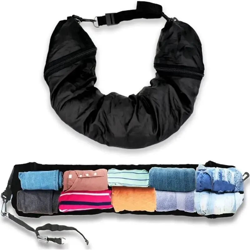 Transform Your Travel Experience with Our Fillable Travel Pillowcase Organizer - The Ultimate Carryable Travel Bag and Neck Pillow!