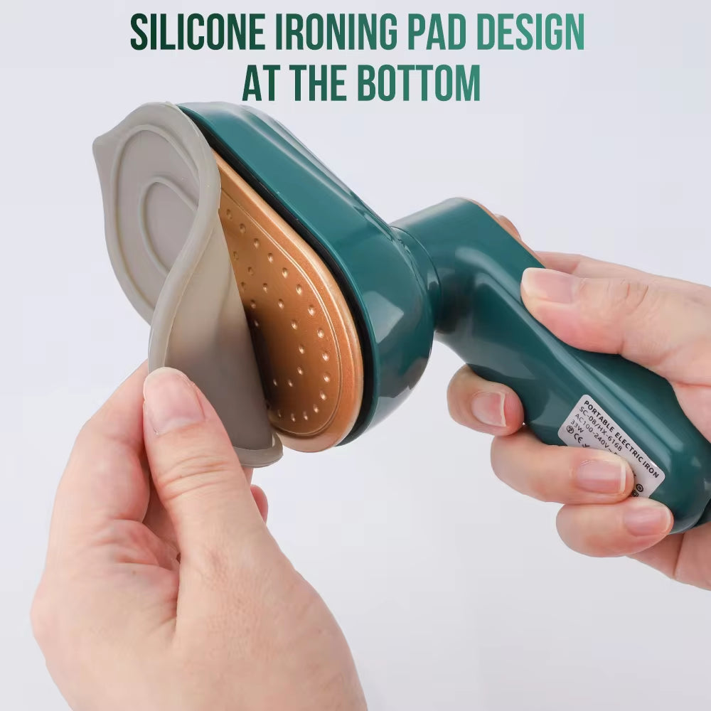 Portable Mini Garment Steamer - Handheld Steam Iron for Effortless Home and Travel Clothes Ironing