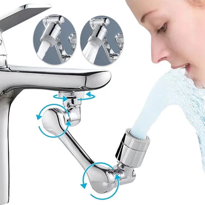 Transform Your Kitchen with the 2-in-1 1080° Rotating Aerator Nozzle - Fits 22/24mm Faucets!