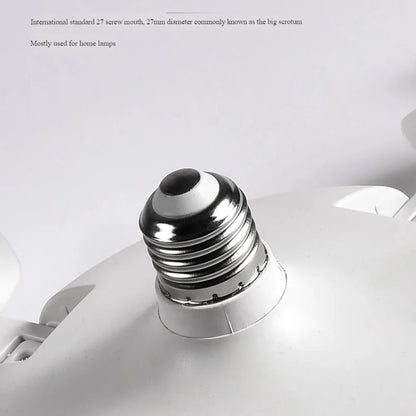 Stylish Drone-Style E27 Fan Light with Remote Control - 3-Speed Timer for Bedroom & Dining Room Illumination