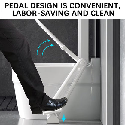 Revolutionary Foot Pedal Toilet Seat Lid Lifter - Hands-Free, Hygienic Bathroom Solution