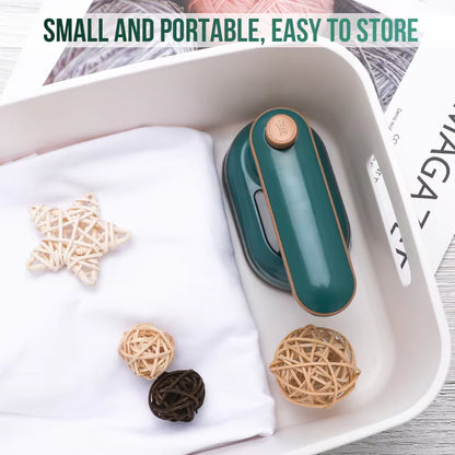 Portable Mini Garment Steamer - Handheld Steam Iron for Effortless Home and Travel Clothes Ironing