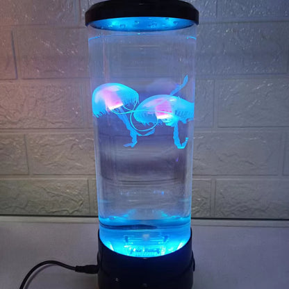 Enchanting Color Changing Jellyfish Lamp - USB & Battery Powered Night Light for Kids' Bedrooms, Perfect Gift for Boys and Girls!