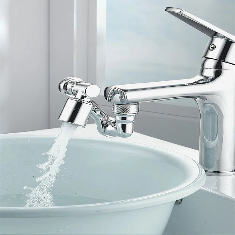 Transform Your Kitchen with the 2-in-1 1080° Rotating Aerator Nozzle - Fits 22/24mm Faucets!