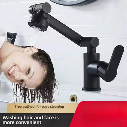 Revolutionary 1080° Swivel Kitchen & Bathroom Faucet - Multifunctional Hot & Cold Water Tap for Effortless Cleaning