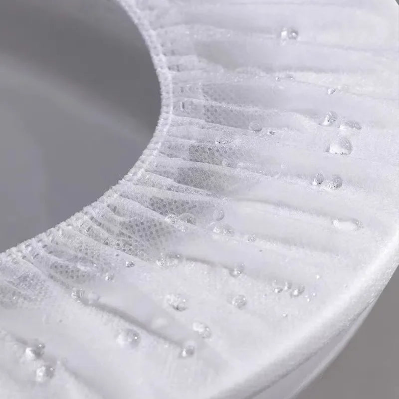 Sterile Disposable Toilet Seat Covers - Portable & Travel-Friendly Lavatory Accessories for Hotels, Camps, and More!