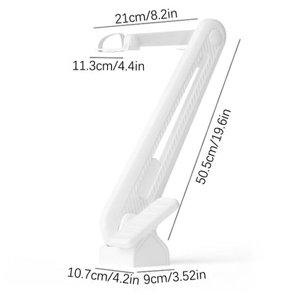 Revolutionary Foot Pedal Toilet Seat Lid Lifter - Hands-Free, Hygienic Bathroom Solution